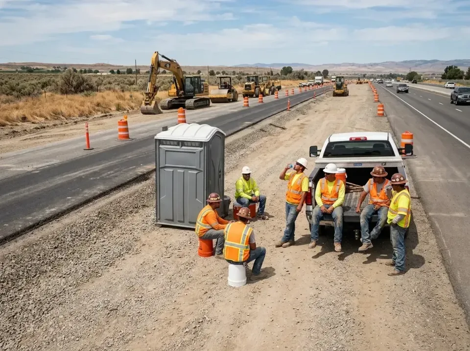 highway-road-construction-crew-007 — frequently asked questions, Porta Potty and Restroom Rentals in Abilene, KS
